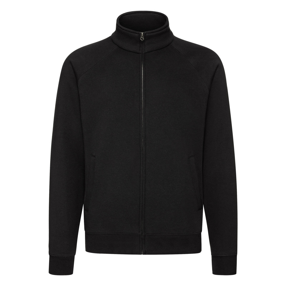 Men's Premium Sweat Jacket - Black