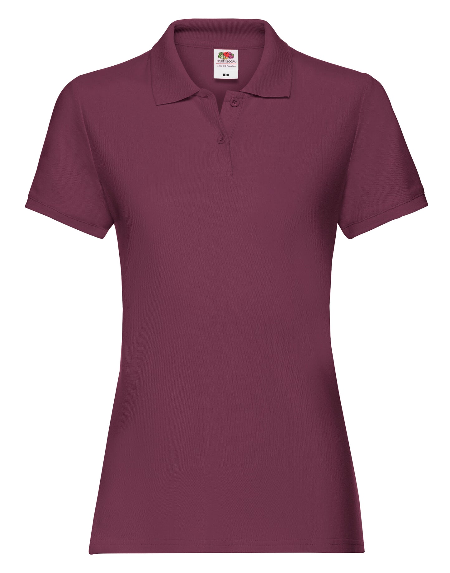 Ladies' Premium Polo - Burgundy