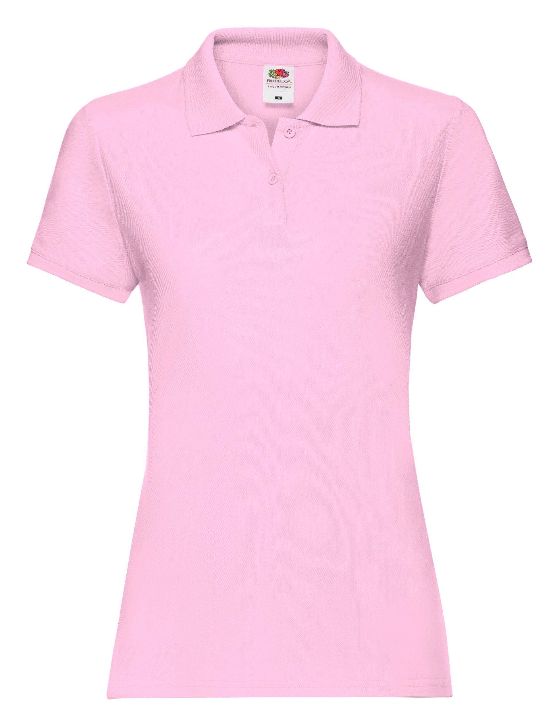 Ladies' Premium Polo - Light Pink
