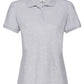 Ladies' Premium Polo - Heather Grey