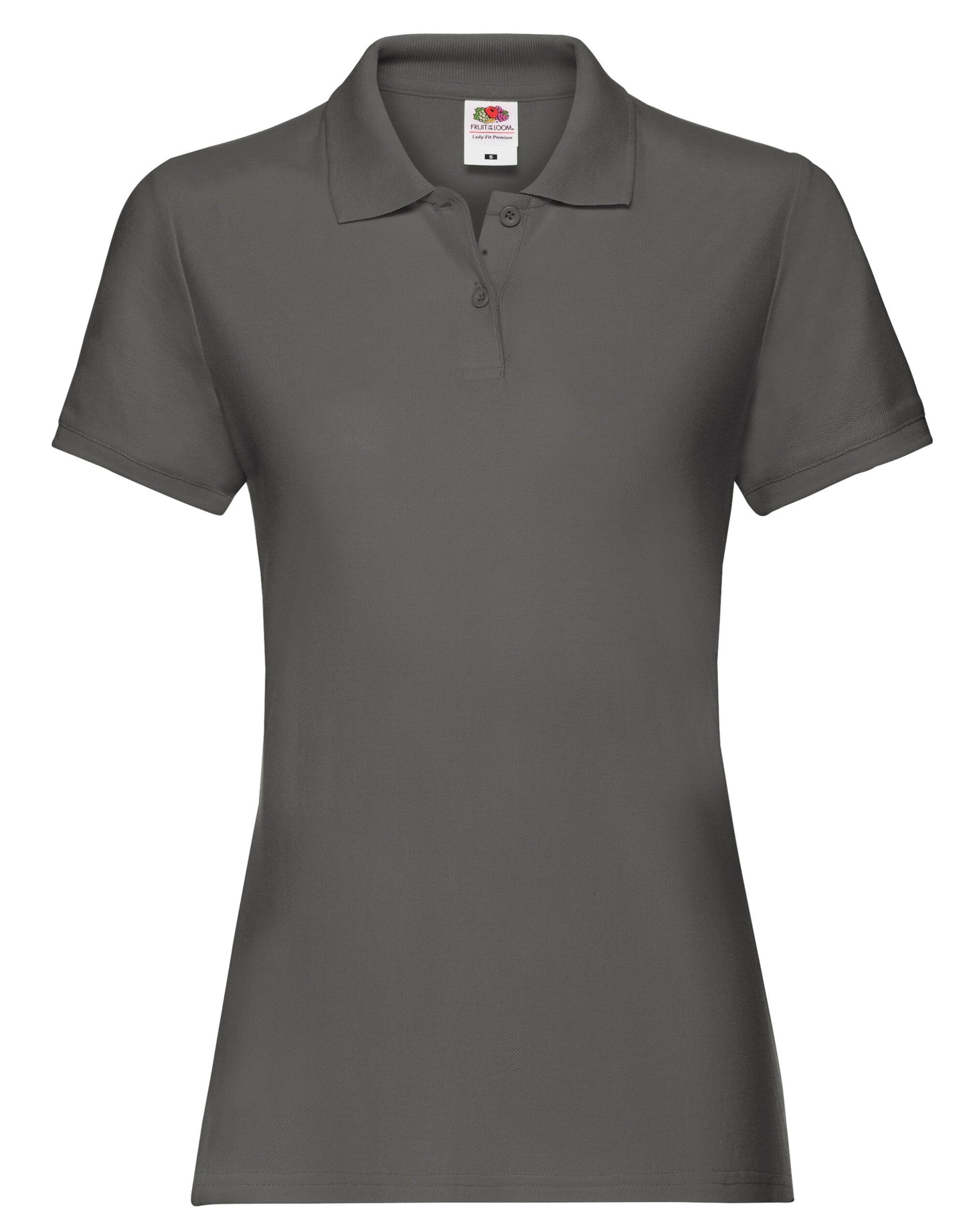 Ladies' Premium Polo - Light Graphite