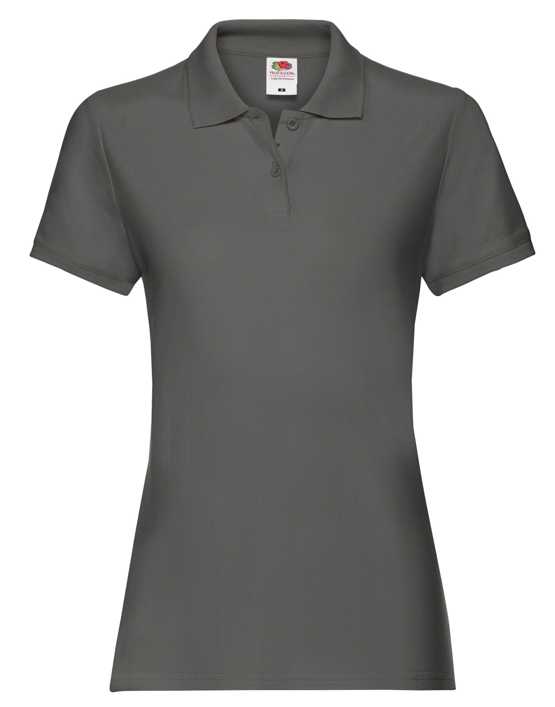 Ladies' Premium Polo - Light Graphite