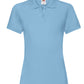 Ladies' Premium Polo - Sky Blue