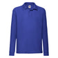 Kid's 65/35 L/Sleeve Polo - Royal