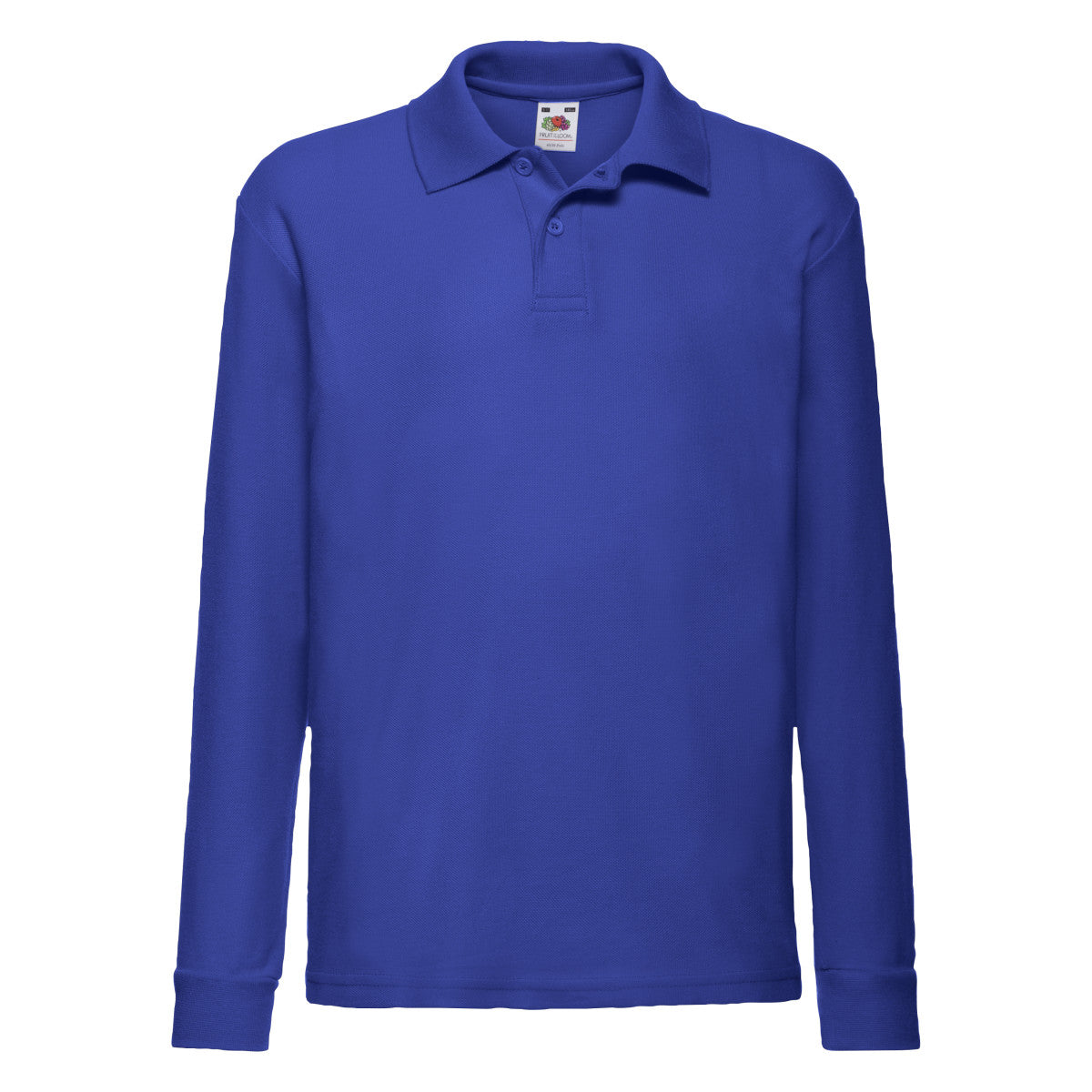 Kid's 65/35 L/Sleeve Polo - Royal