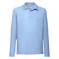 Kid's 65/35 L/Sleeve Polo - Sky Blue
