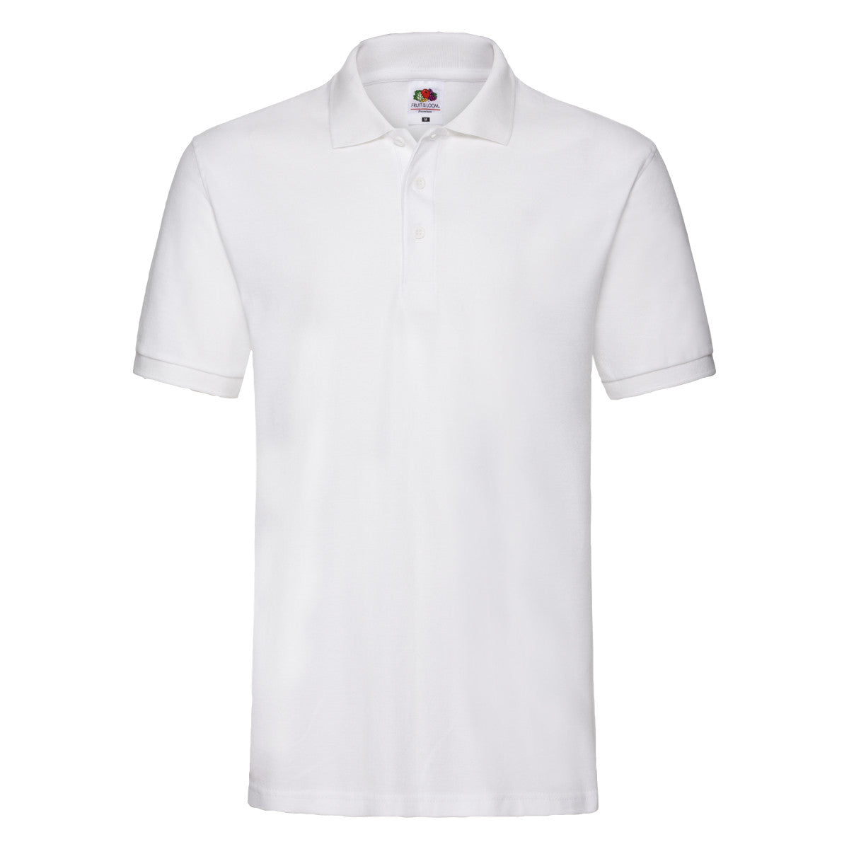 Men's Premium Polo - White