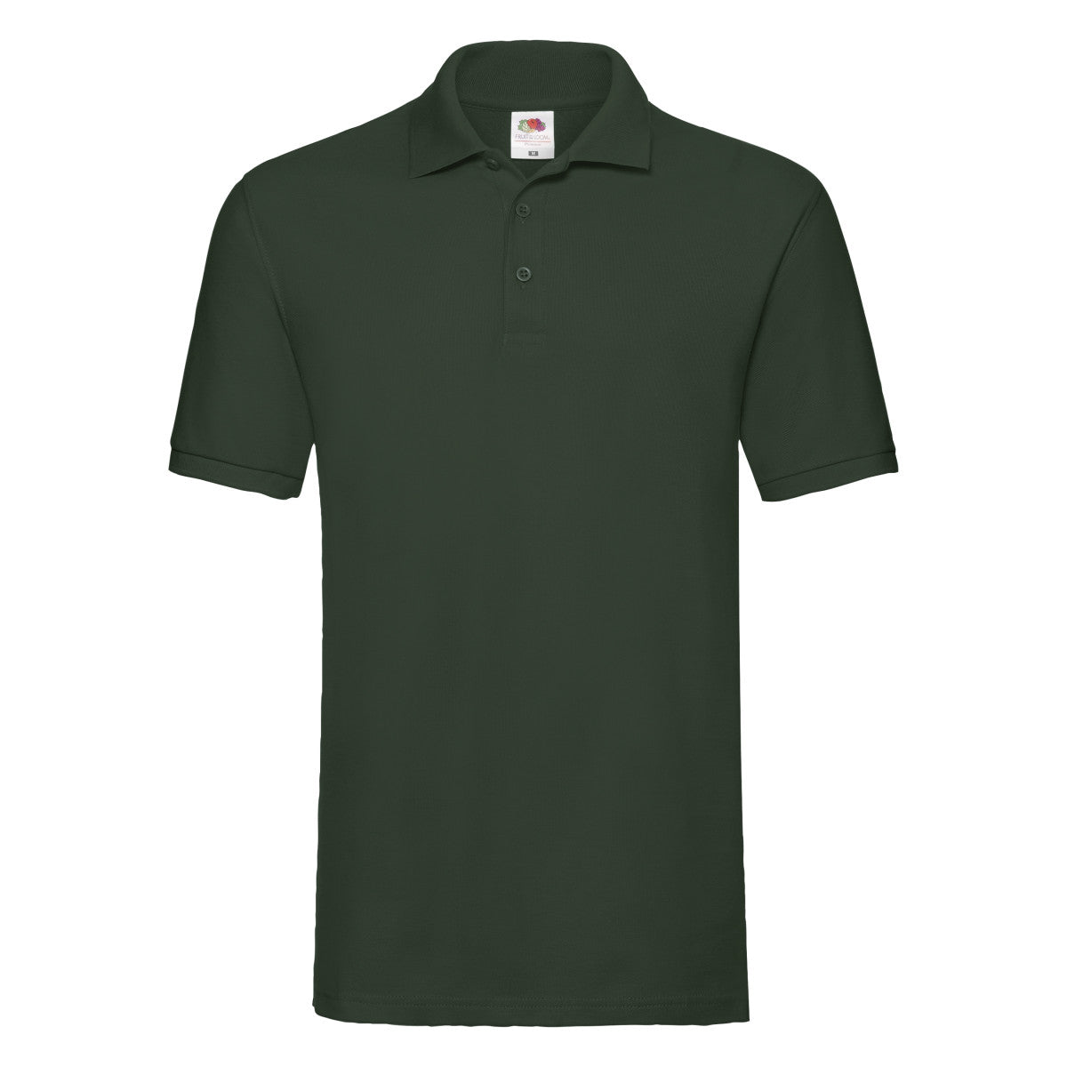 Men's Premium Polo - Bottle Green