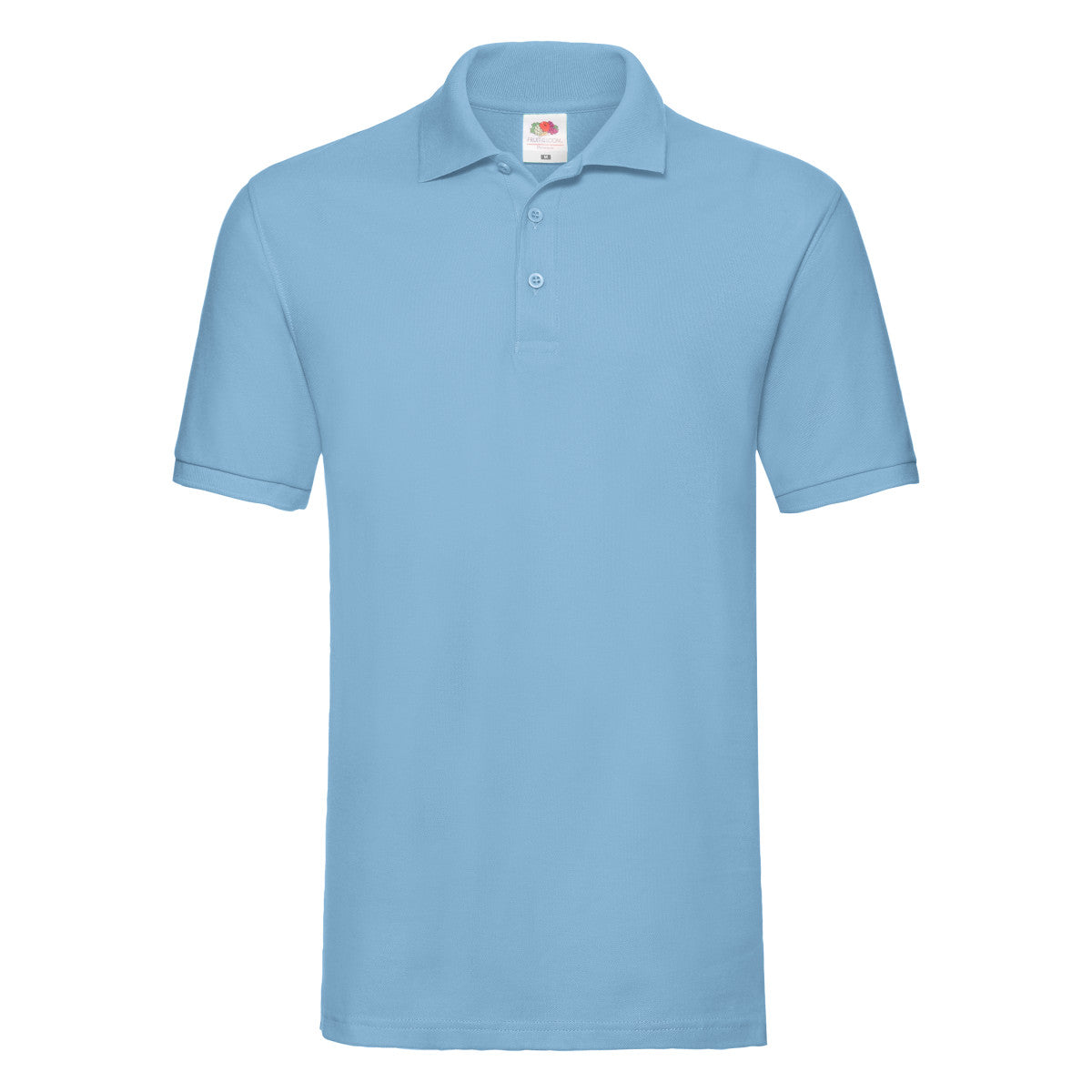 Men's Premium Polo - Sky Blue