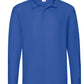 Men's Premium Long Sleeve Polo - Royal