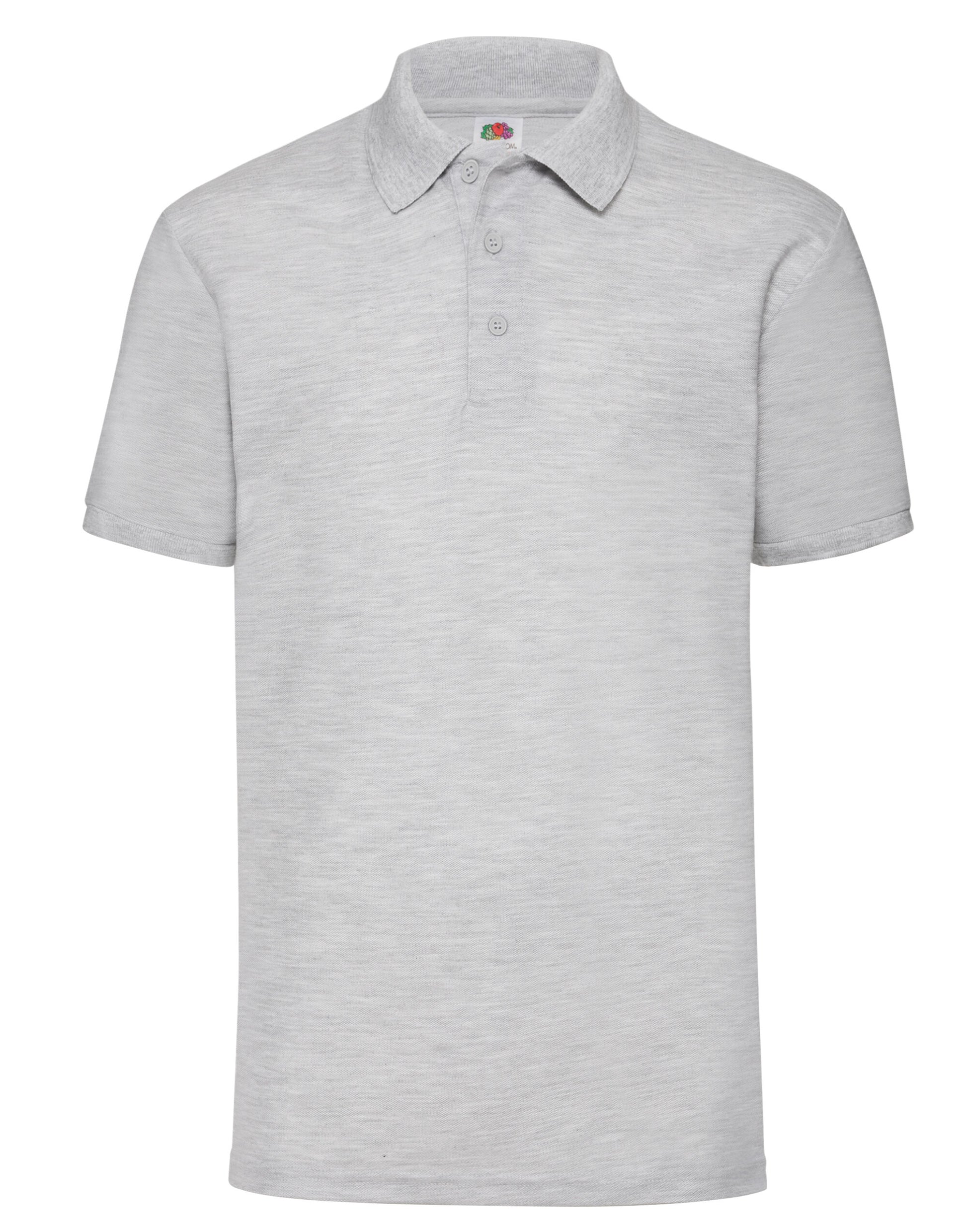 Men's 65/35 Polo - Heather Grey