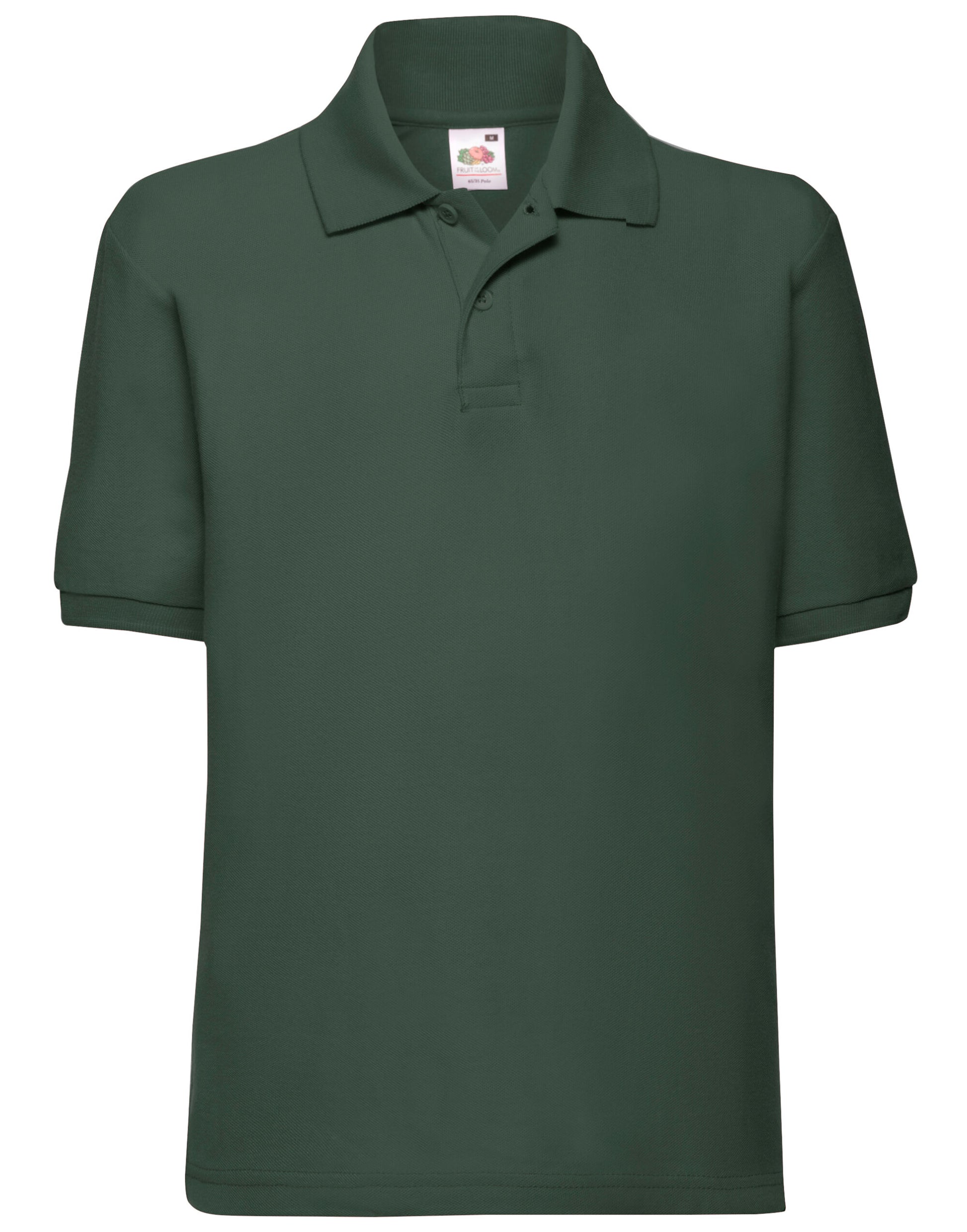 Kid's 65/35 Polo - Bottle Green