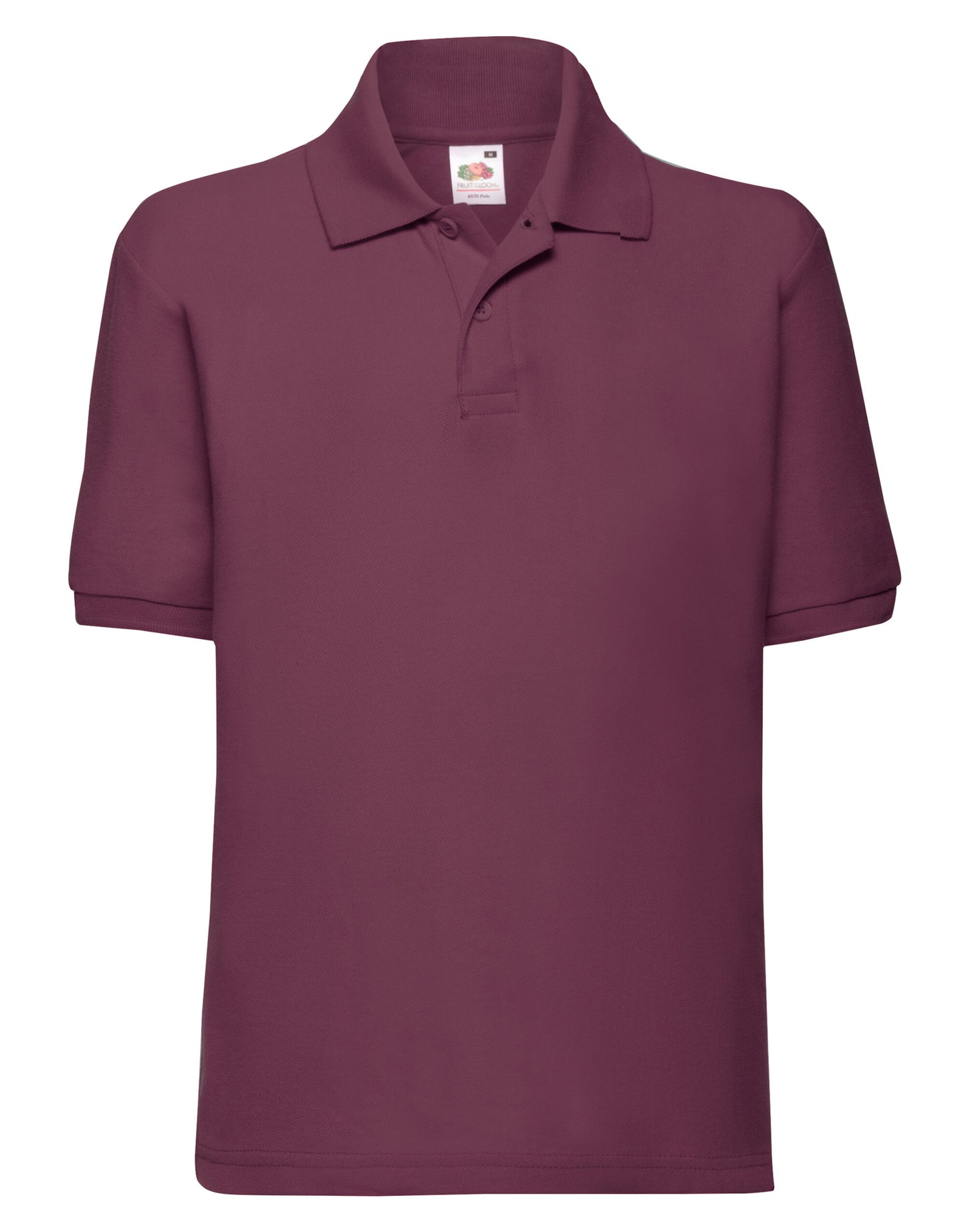 Kid's 65/35 Polo - Burgundy