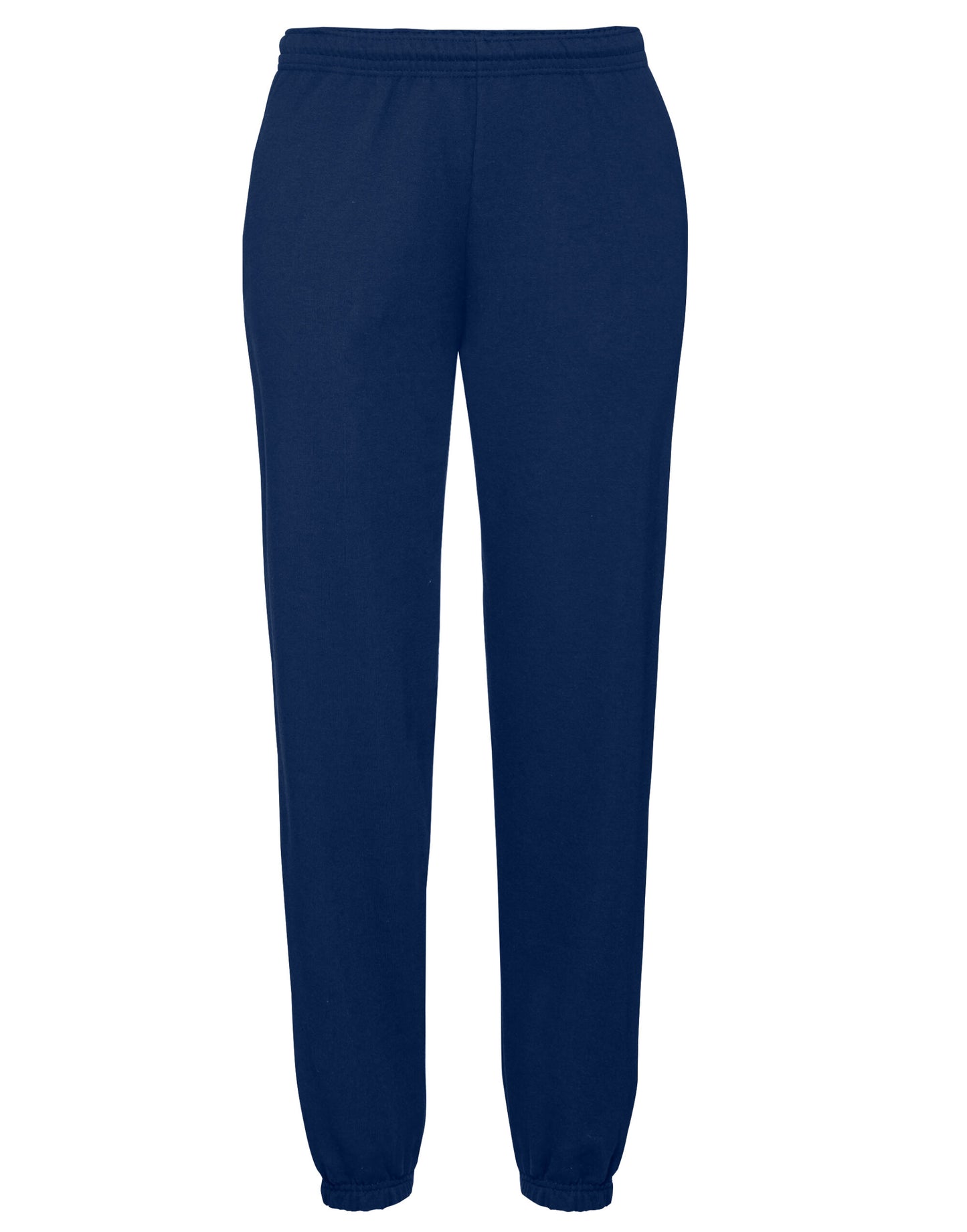 Men's Classic Elasticated Cuff Jog Pants - Navy Blue