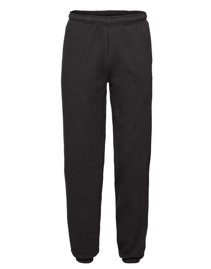 Men's Premium Elasticated Cuff Jog Pants - Black