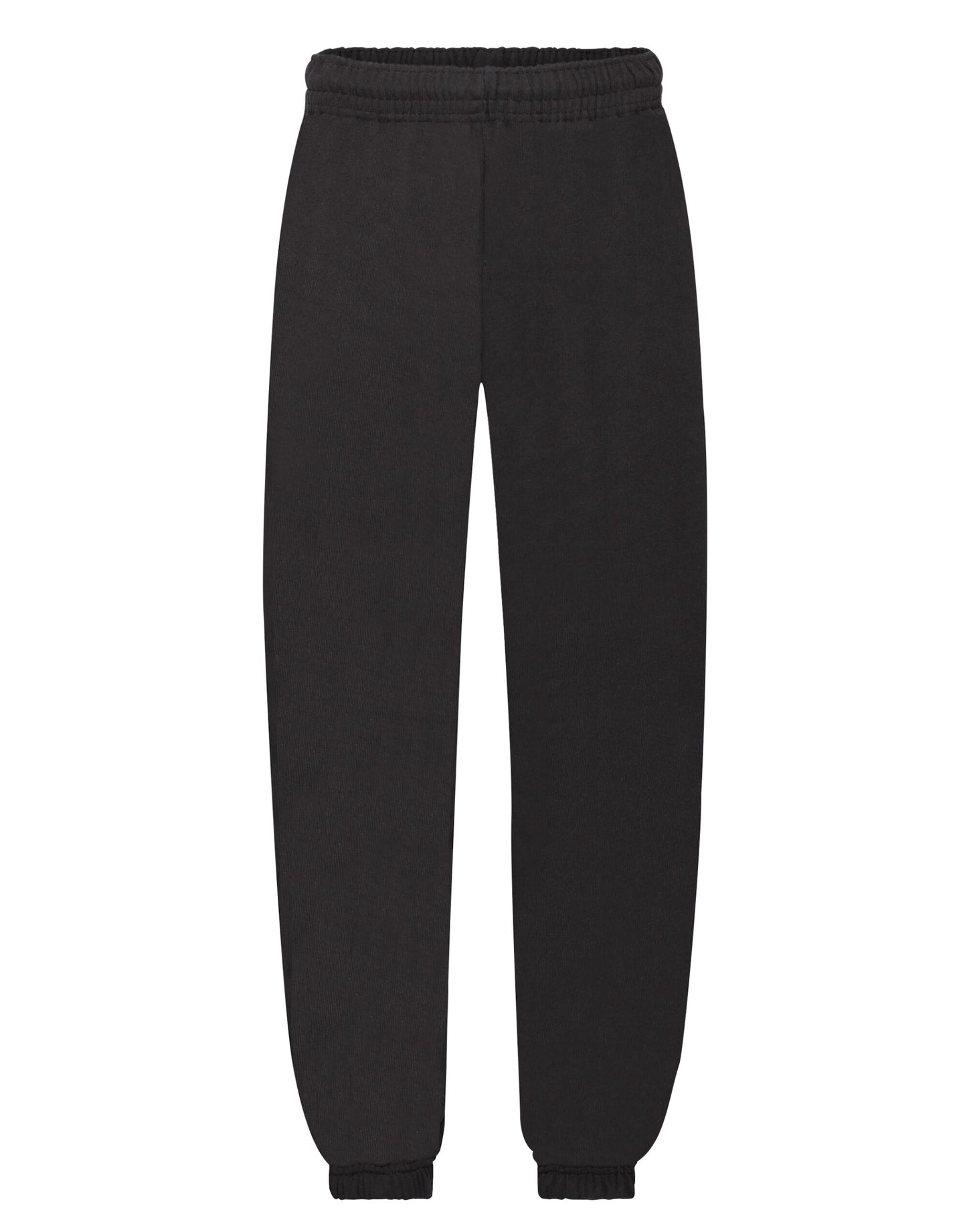 Kid's Classic Elasticated Cuff Jog Pant - Black