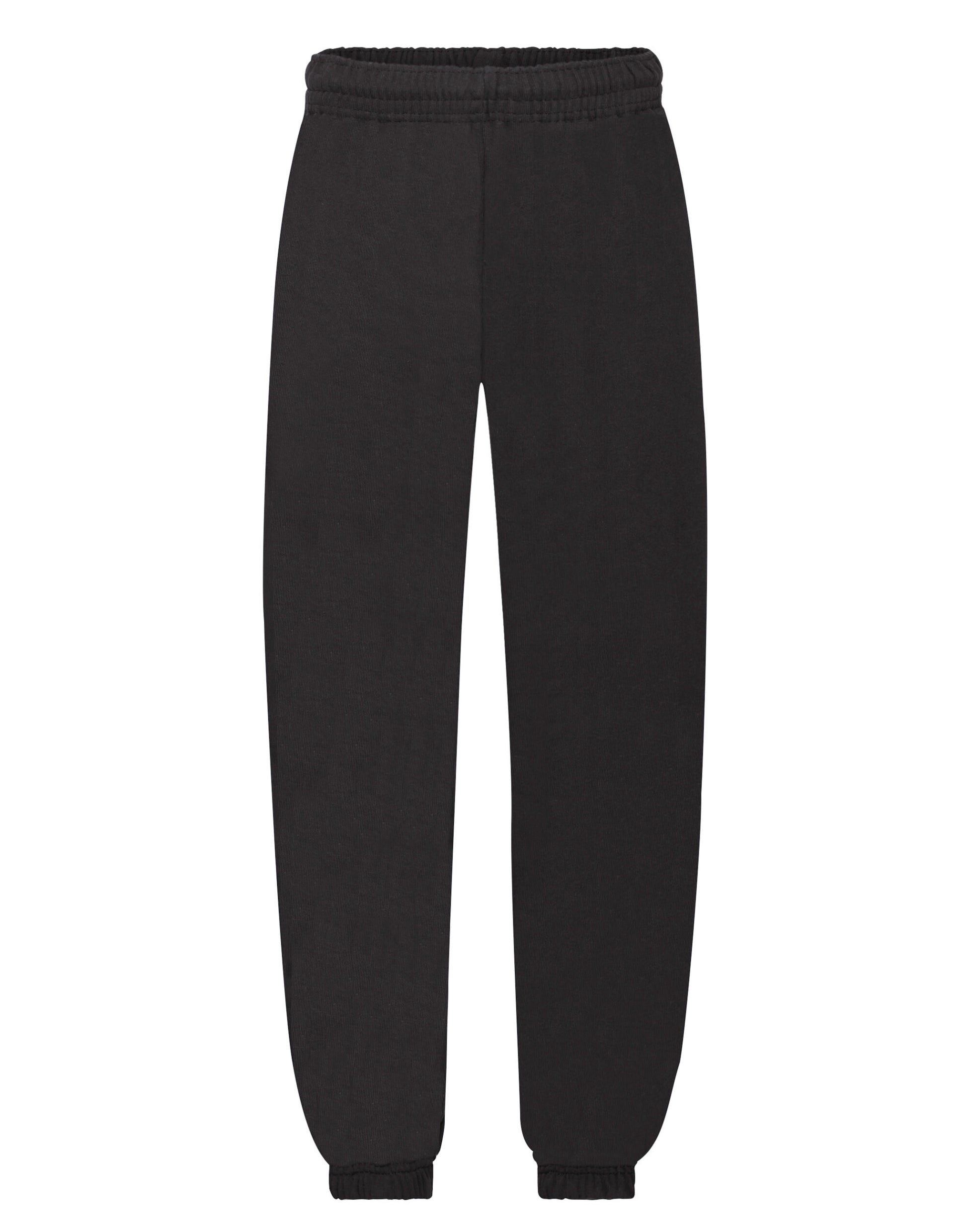 Kid's Classic Elasticated Cuff Jog Pant - Black