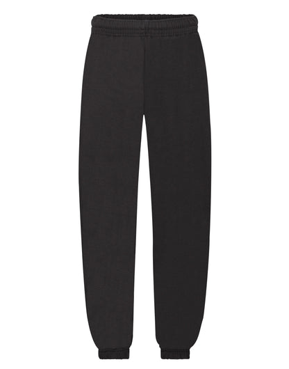 Kid's Classic Elasticated Cuff Jog Pant - Black