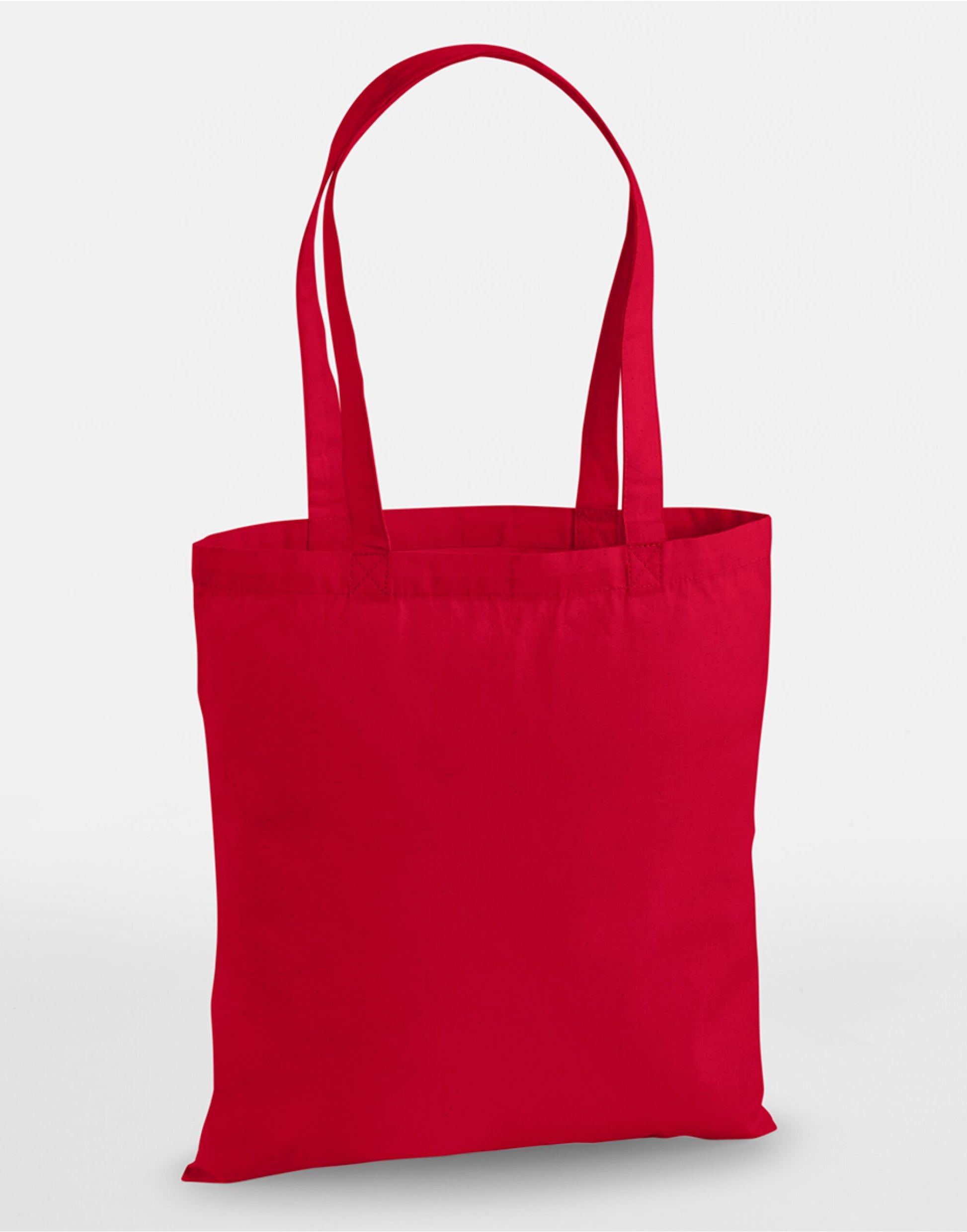Premium Cotton Tote - Classic Red