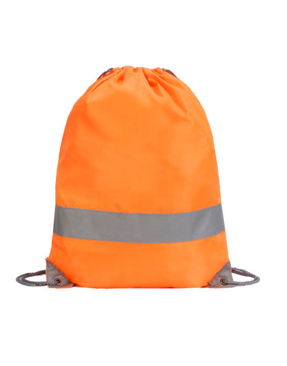 Hi-Vis Stafford Drawstring Tote Backpack - Hi Vis Orange