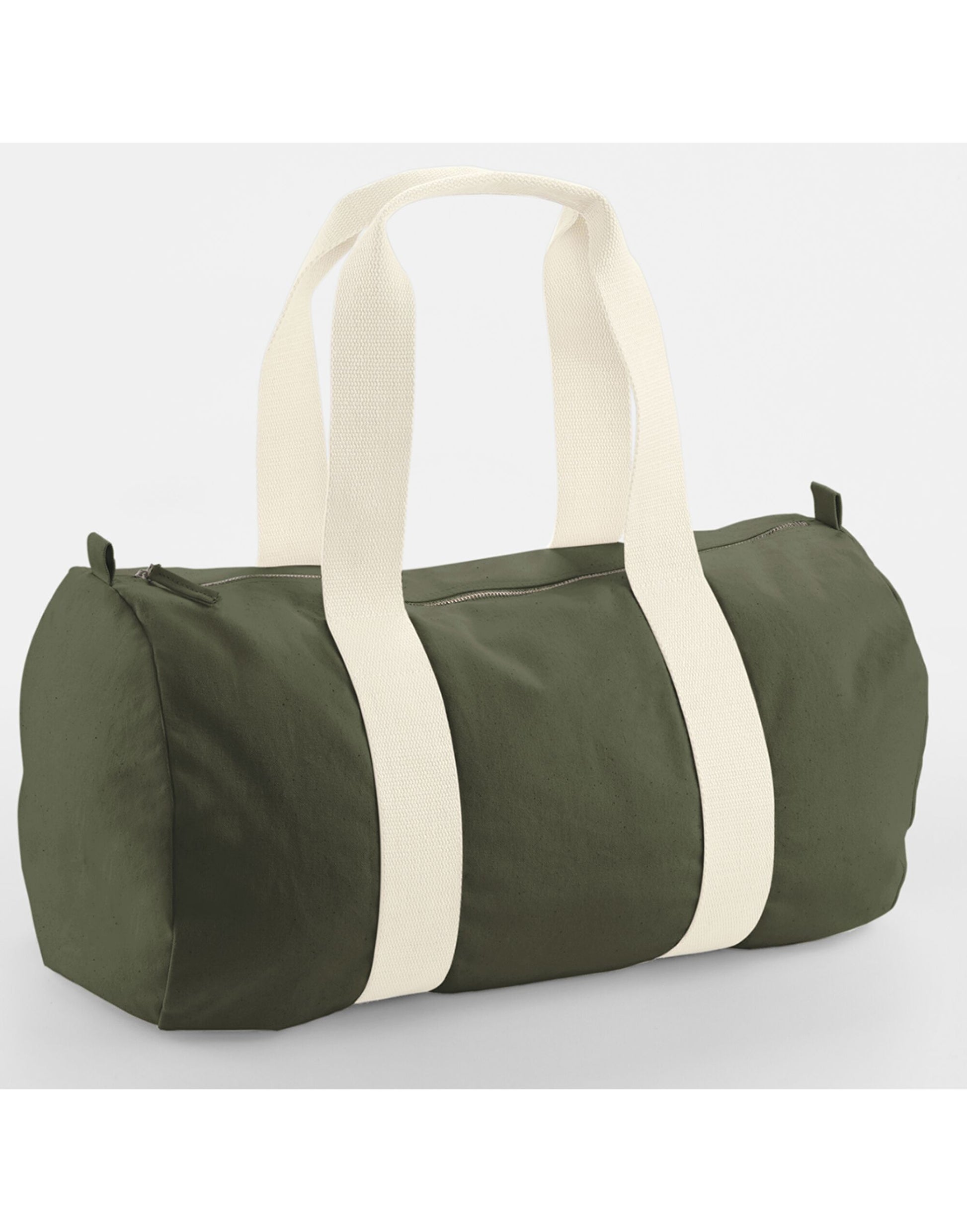 EarthAware® Organic Barrel Bag - Olive Green