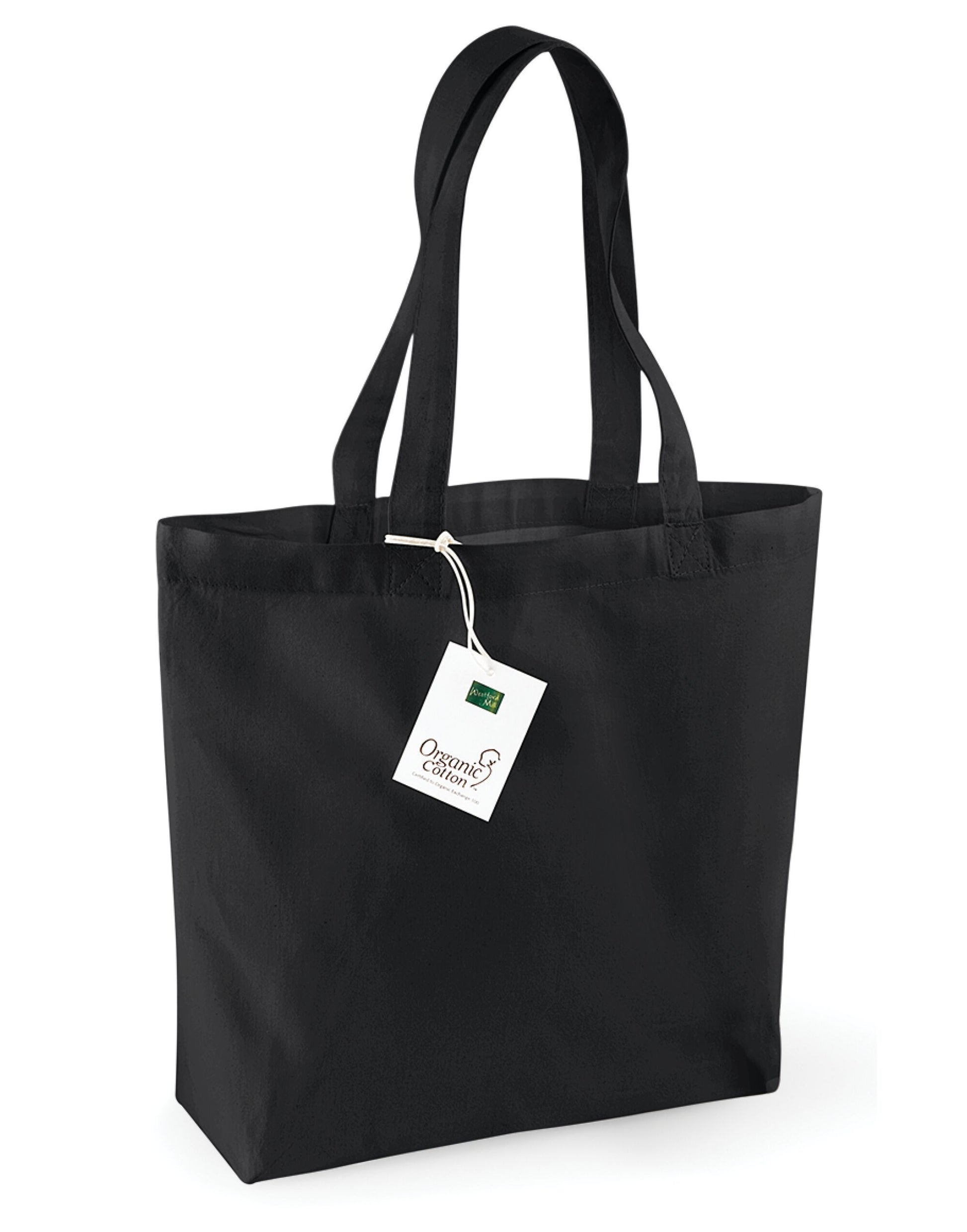 Organic Cotton Shopper - Black
