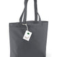 Organic Cotton Shopper - Graphite Grey