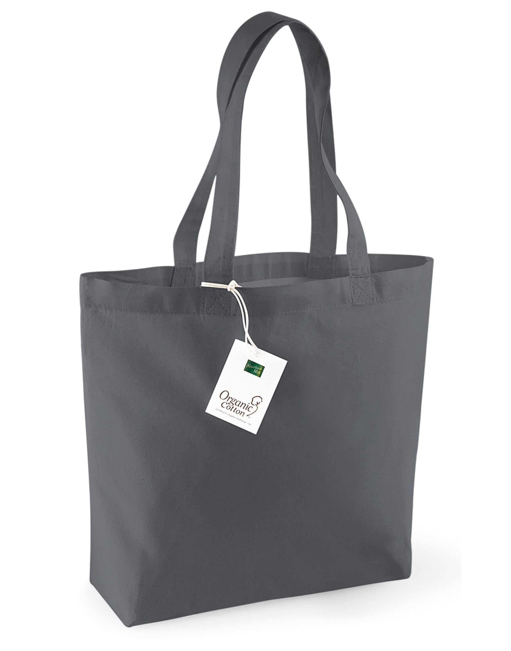 Organic Cotton Shopper - Graphite Grey