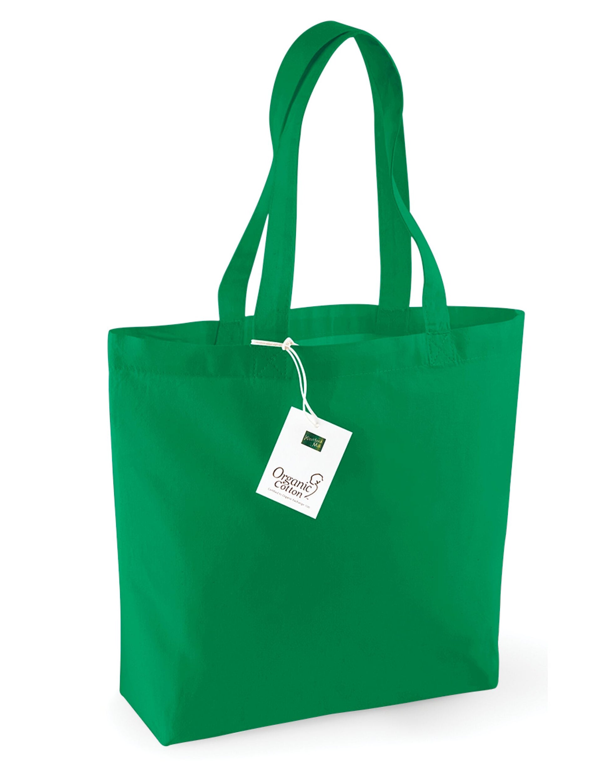Organic Cotton Shopper - Kelly Green