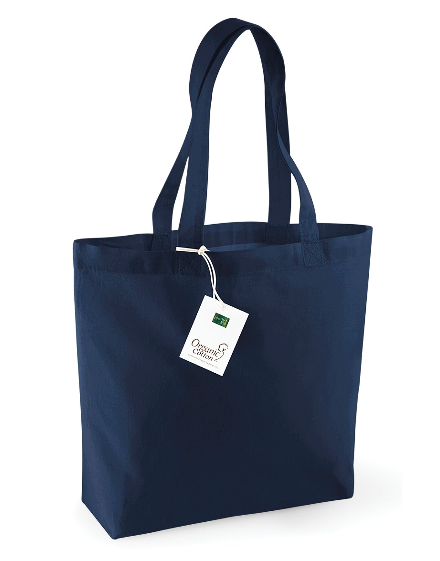 Organic Cotton Shopper - Navy