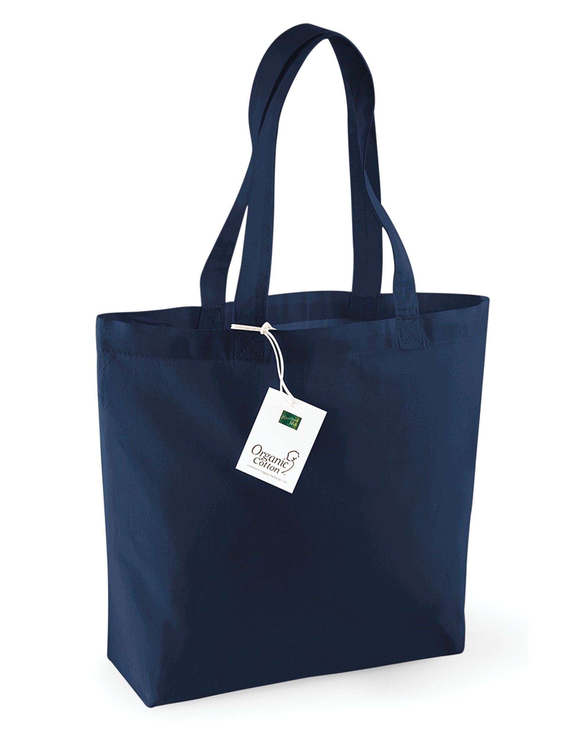 Organic Cotton Shopper - Navy