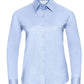 Ladies' Long Sleeve Tailored Oxford Shirt - Oxford Blue