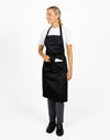 Bib Pocket Apron - Black