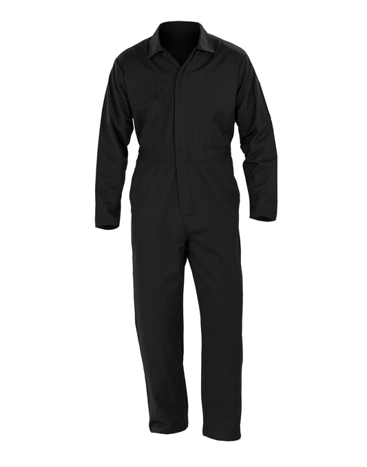 Action Overall with zip front - Black
