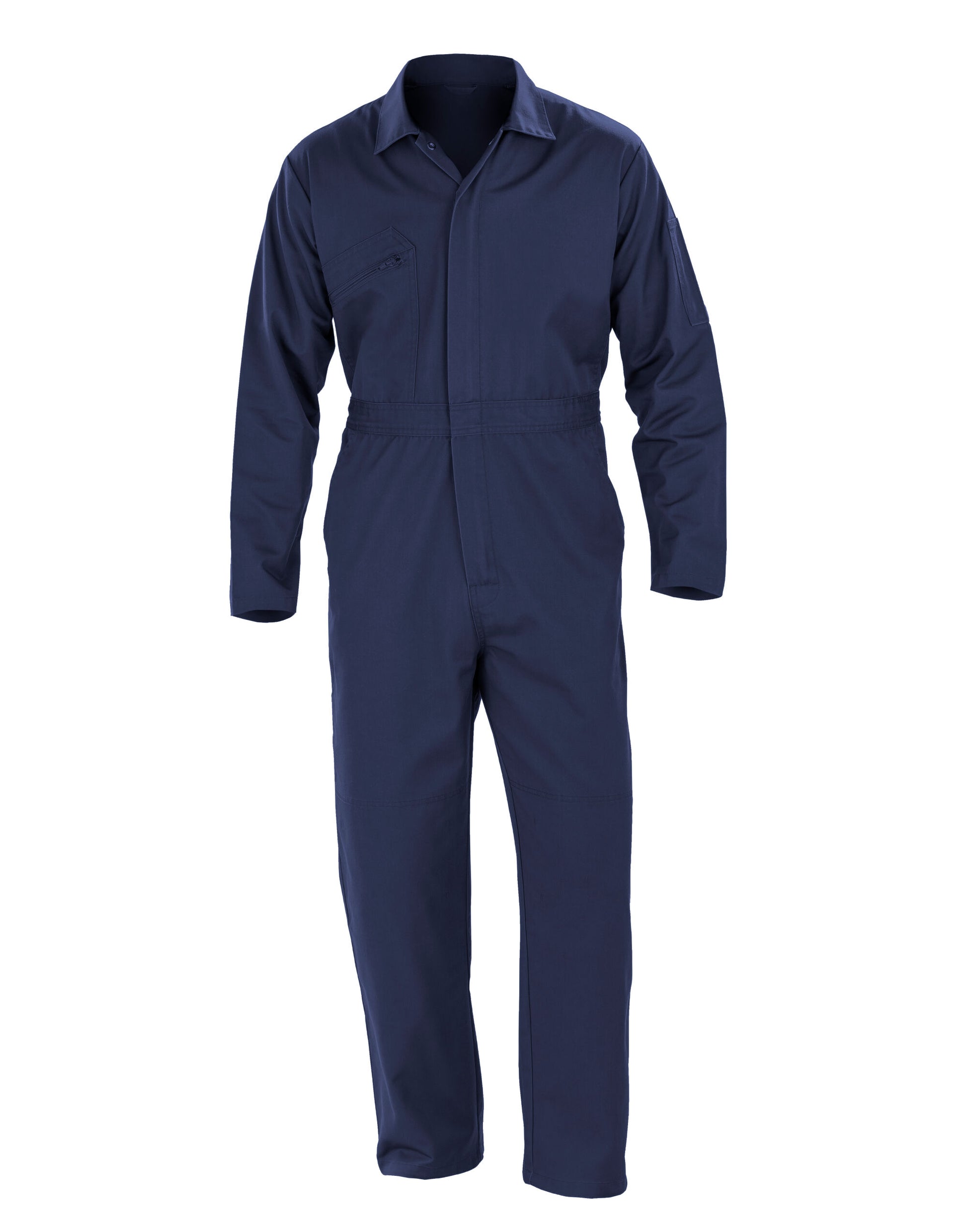 Action Overall with zip front - Navy