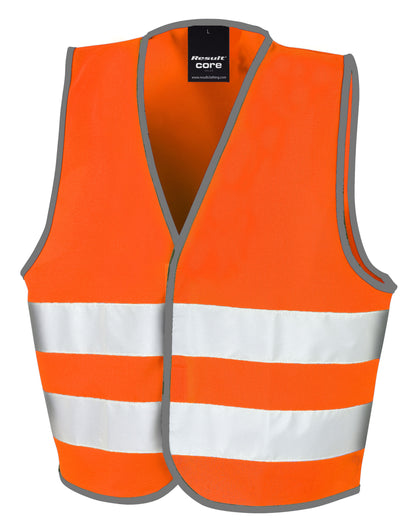 Junior Safety Vest - Hi Vis Orange