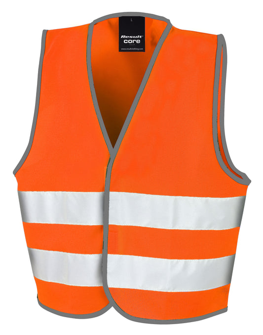 Junior Safety Vest - Hi Vis Orange