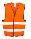 Hi-Vis Motorist Safety Vest - Fluoresent Orange