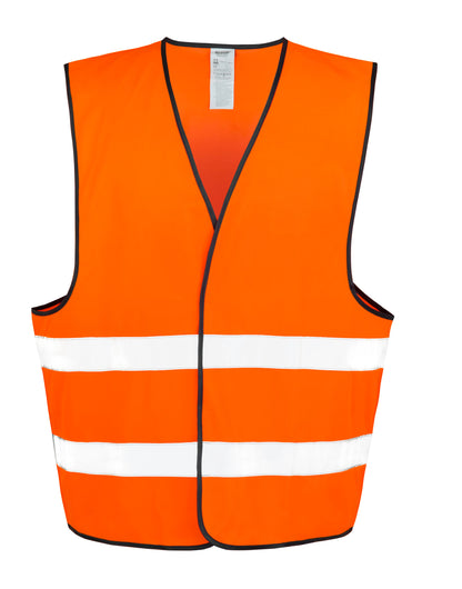 Hi-Vis Motorist Safety Vest - Fluoresent Orange