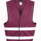 Enhance Visibility Vest - Burgundy