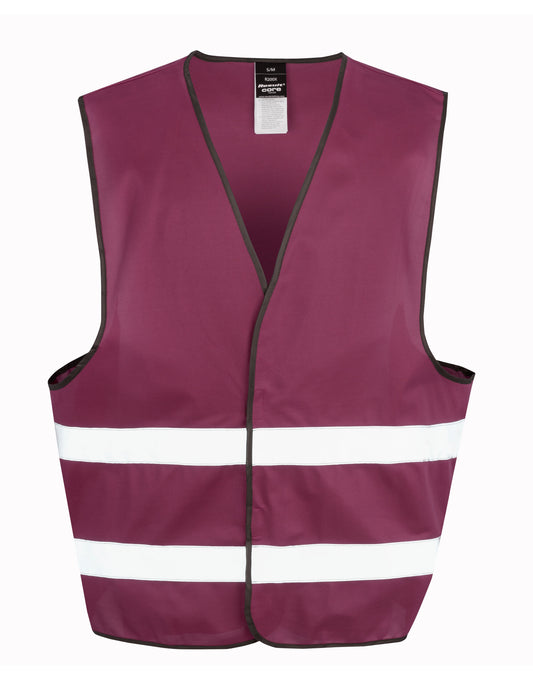 Enhance Visibility Vest - Burgundy