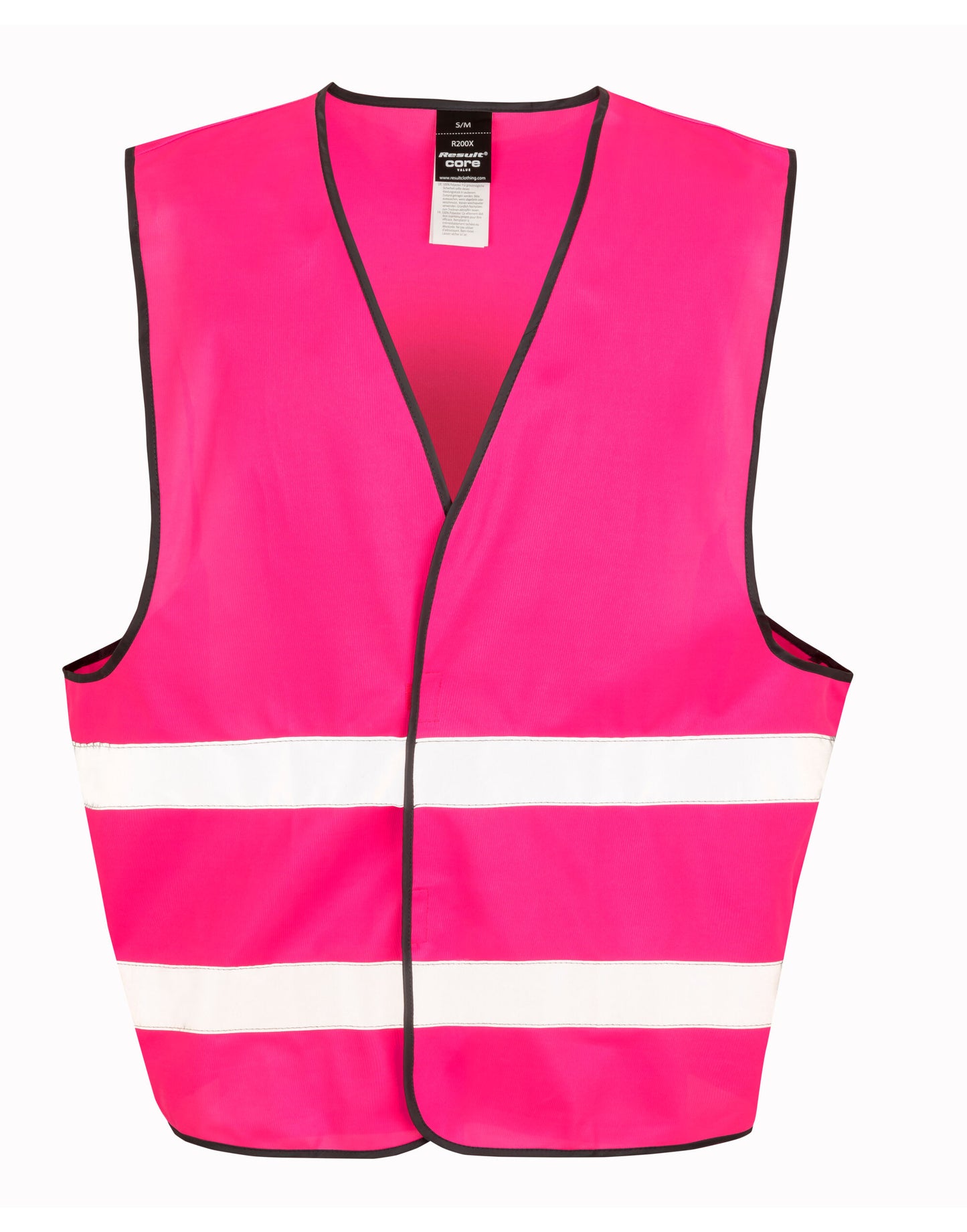 Enhance Visibility Vest - Fluorescent Pink