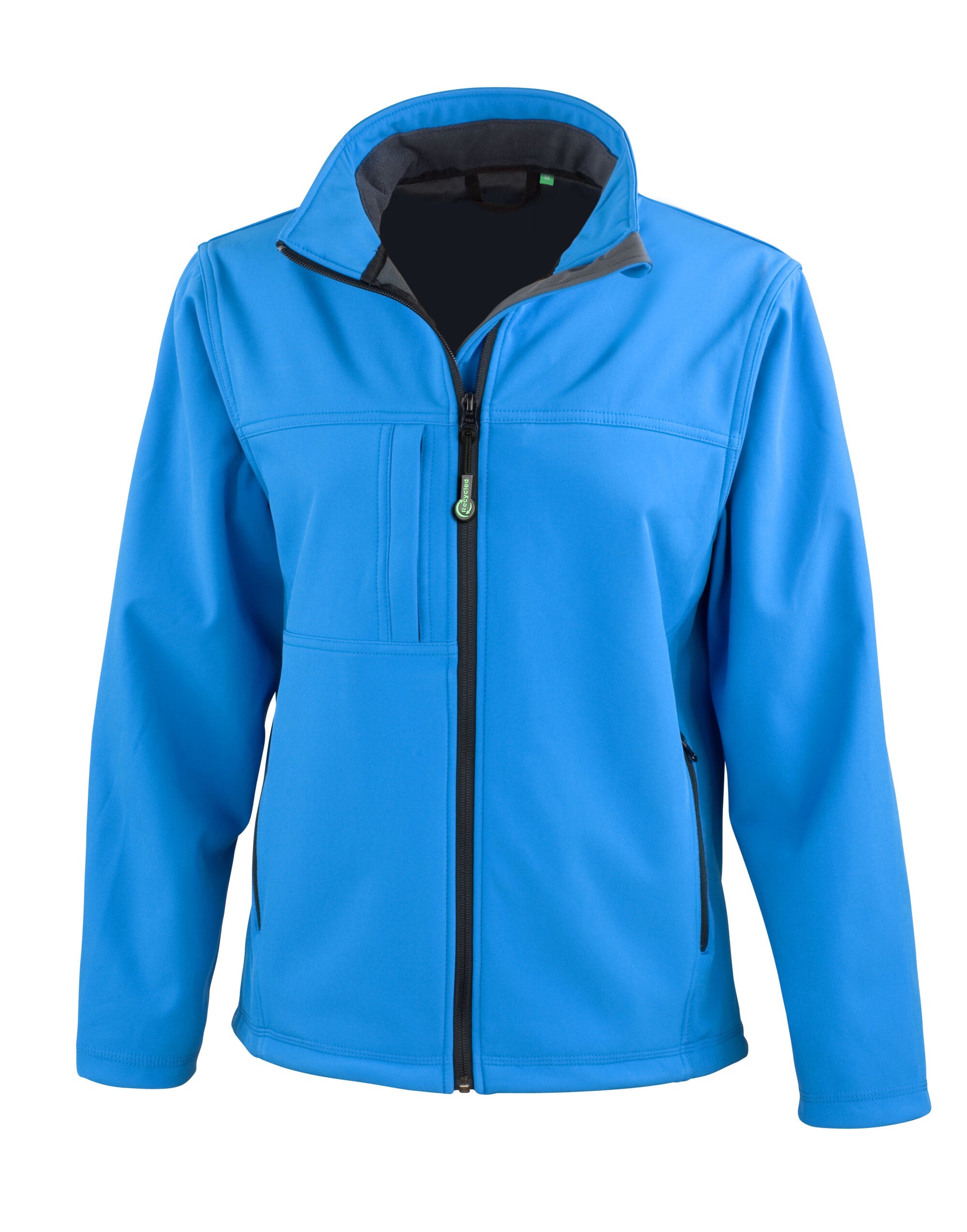 Women's Recycled 3-Layer Classic Softshell Jacket - Azure Blue