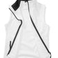 Ladies' Printable Softshell Bodywarmer with Recycled Fleece Inner - White/Black