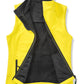 Ladies' Printable Softshell Bodywarmer with Recycled Fleece Inner - Yellow/Black