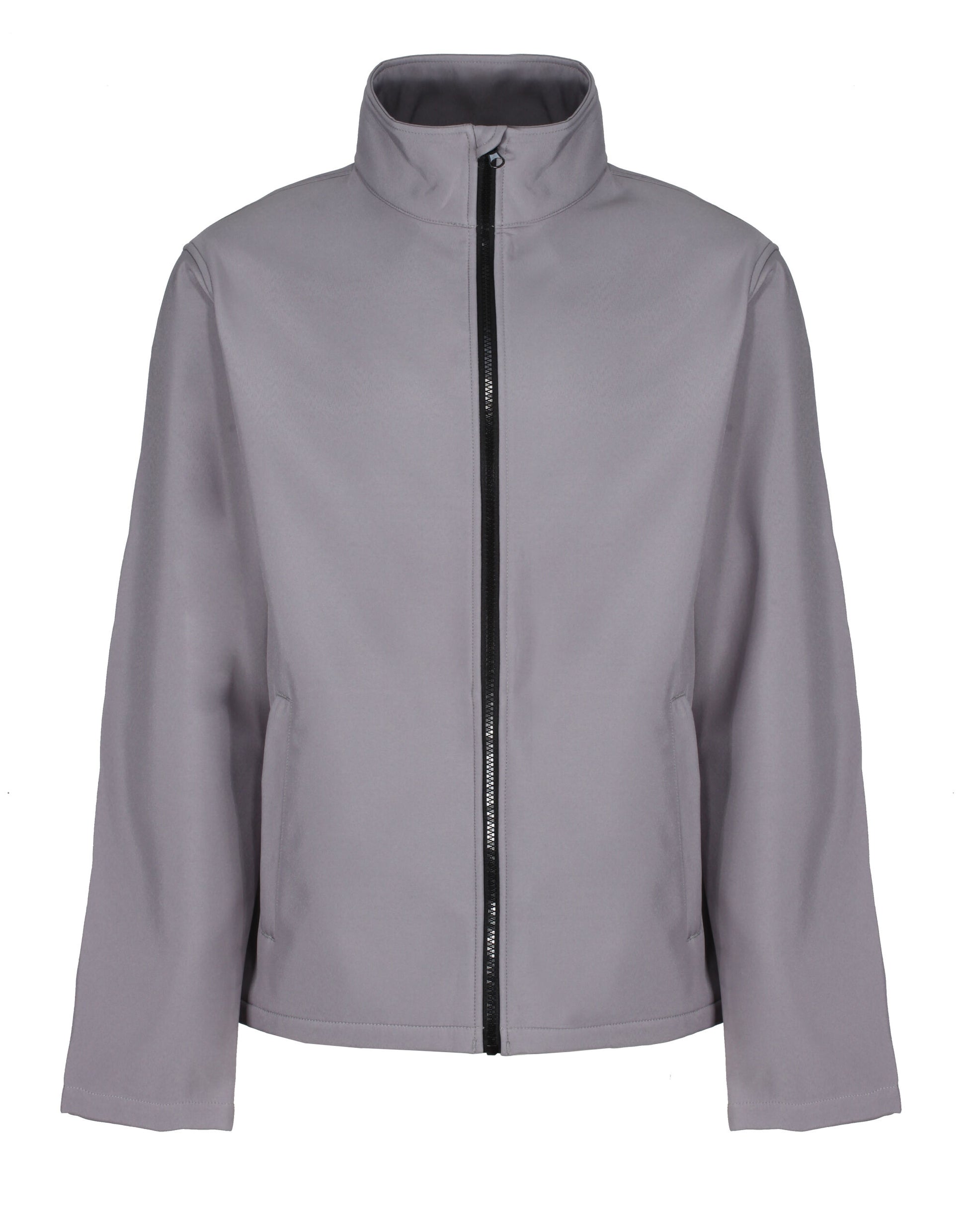 Ablaze Women's Printable Softshell - Rock Grey/ Black