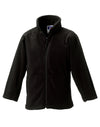 Kids Full Zip Outdoor Fleece - Black