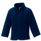 Kids Full Zip Outdoor Fleece - French Navy