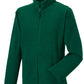 Men's Full Zip Outdoor Fleece - Bottle Green