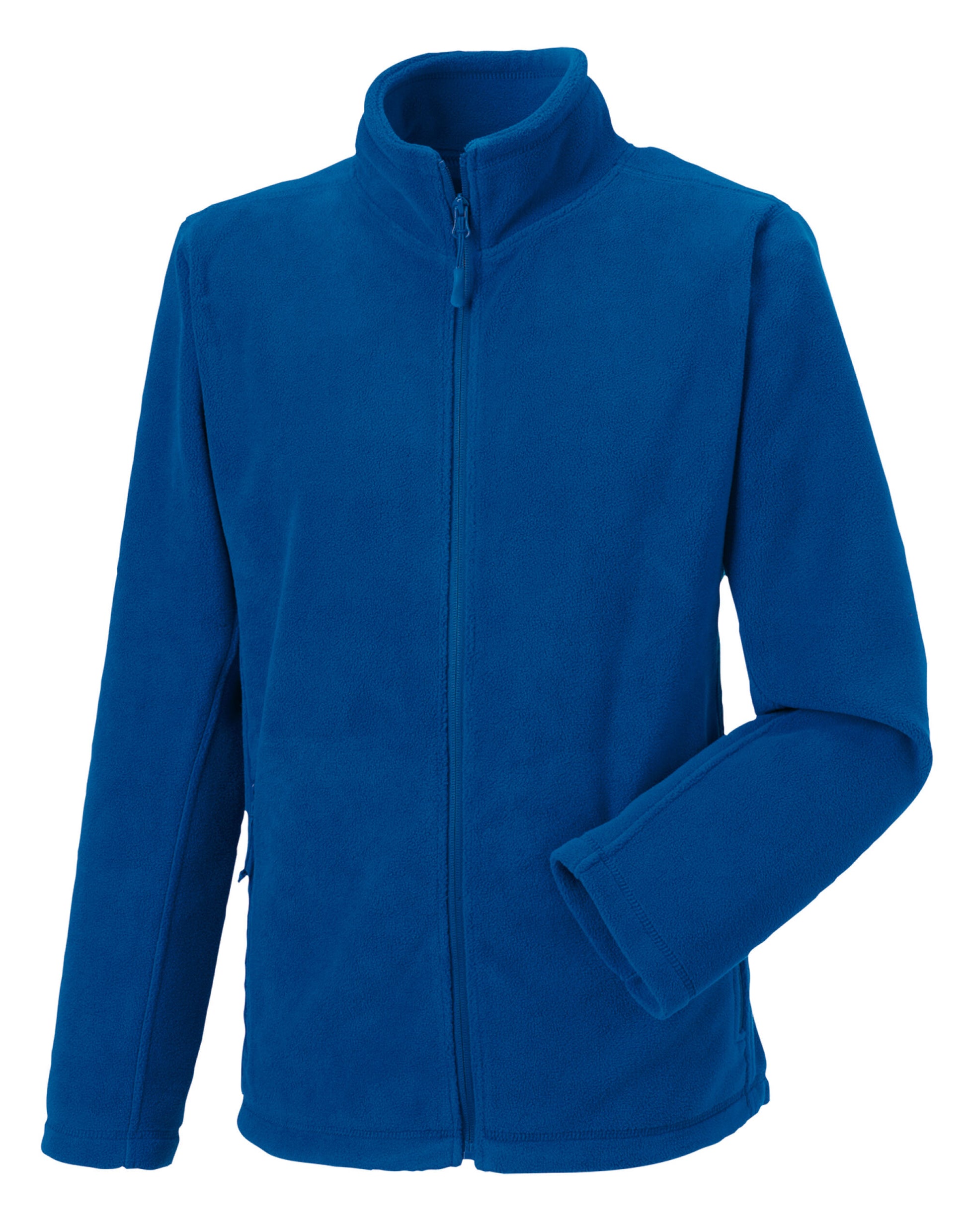 Men's Full Zip Outdoor Fleece - Bright Royal